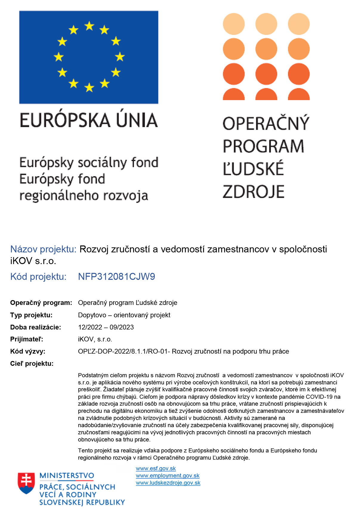 Projekty EÚ