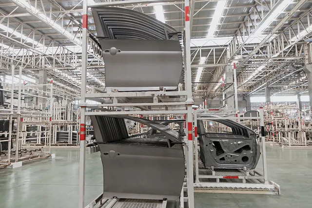 Automotive-Logistikelement aus der Fertigung von iKOV 20