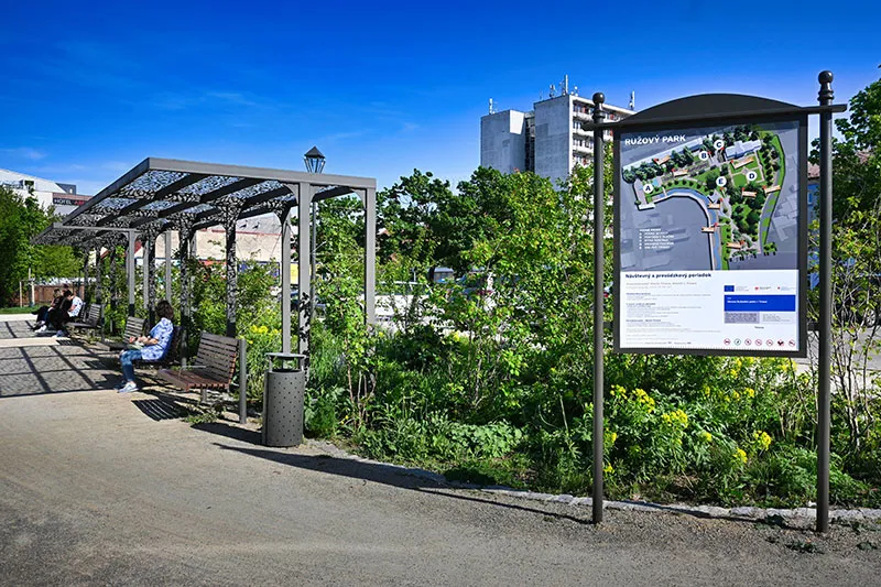 Erneuerung des Ružový-Parks in Trnava